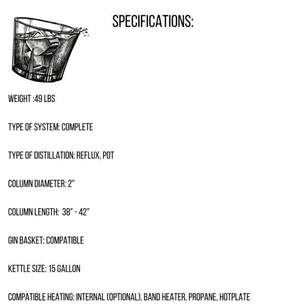 The Alchemist's Arsenal: 15 Gallon Distillation Kit - Image 2